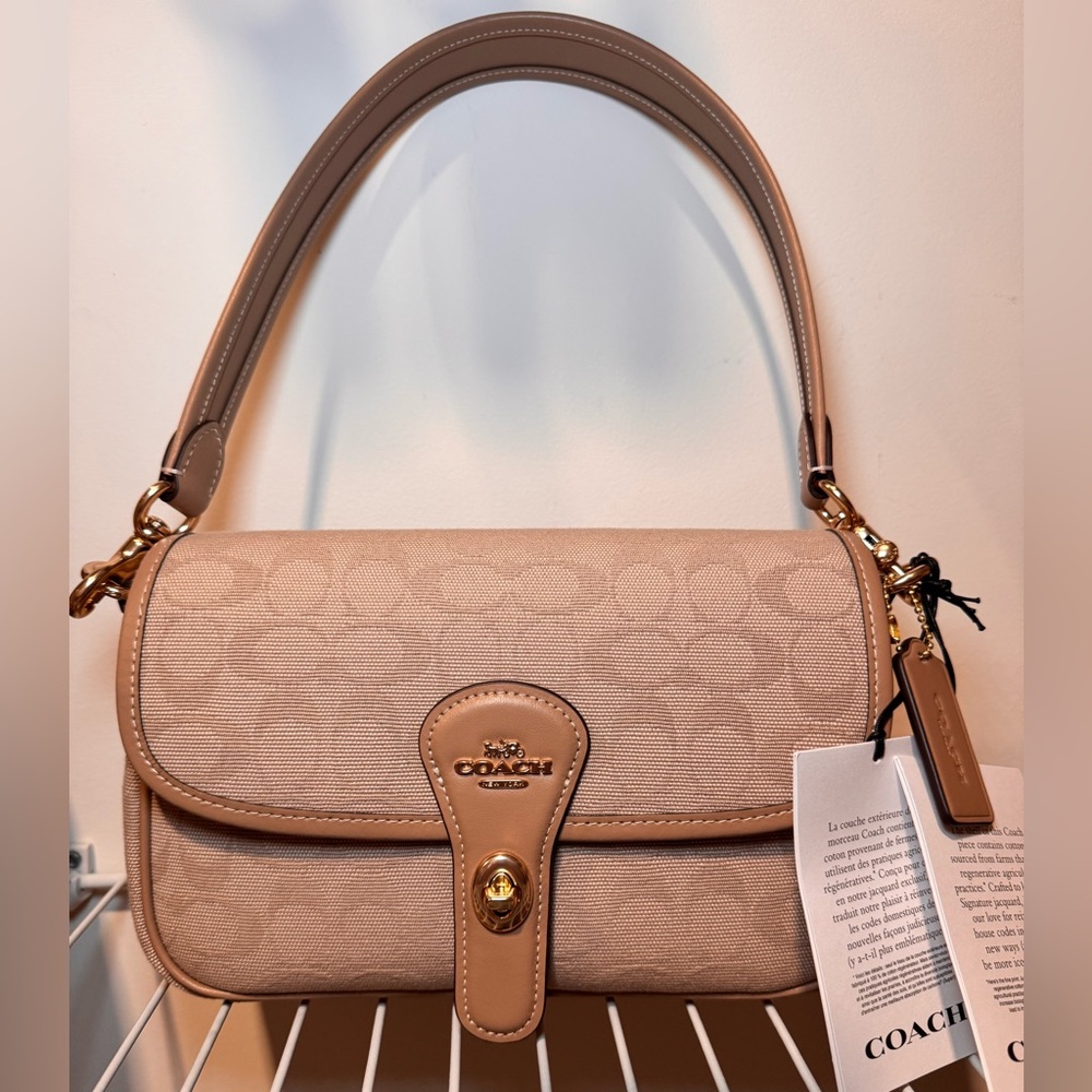 Coach Tan Shoulder Bag